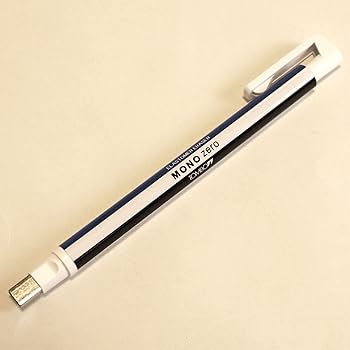 Amazon | トンボ鉛筆 ホルダー消しゴム モノゼロ 角型 EH-KUS